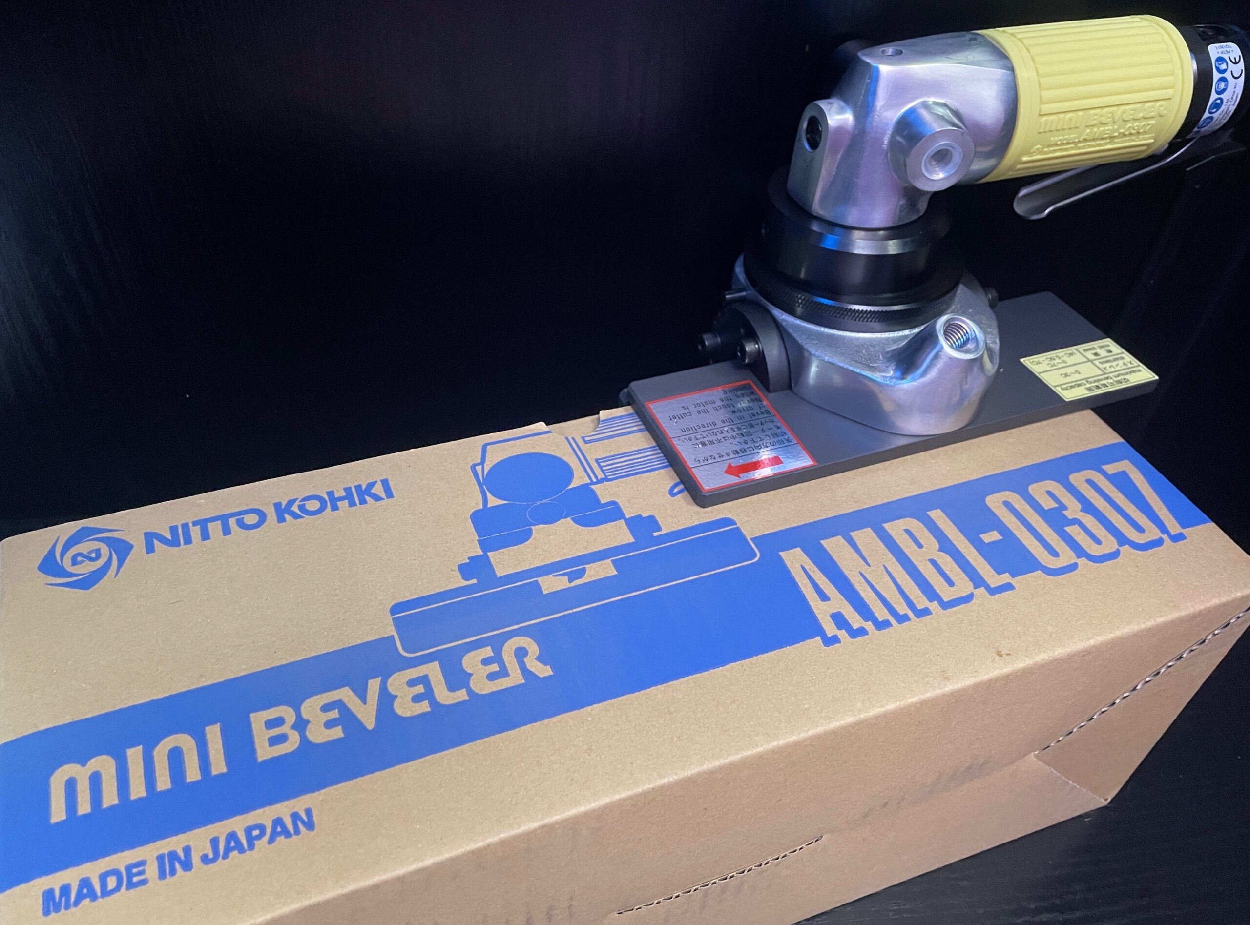 Фаскосниматель кромкорез BEVELER AMBL-0307 Фаскознімач кромкоріз beveling chamfering Nitto Kohki