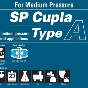 Швидкорозємні зєднання для воды рідин БРС/ШРЗ Coupling Fittings SP-A Cupla